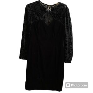 Velvet Style Size 8 Dress Mid Length